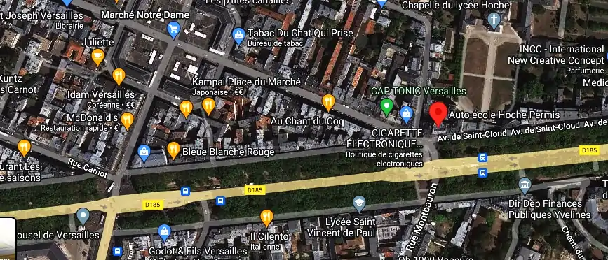 Permis auto Ecole à Versailles