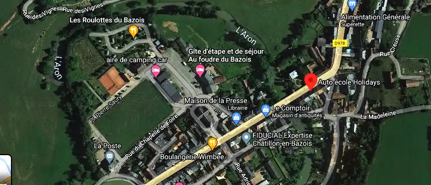 Permis auto Ecole à Châtillon-en-Bazois