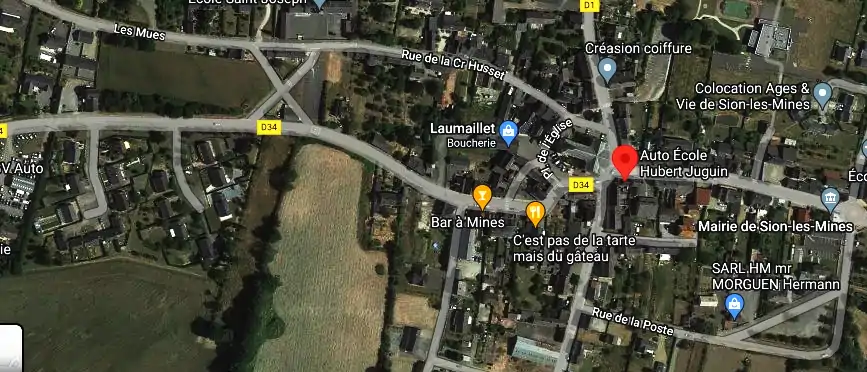 Permis auto Ecole à Sion-les-Mines