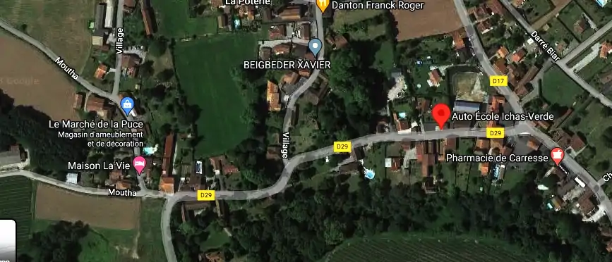 Permis auto Ecole à Carresse-Cassaber