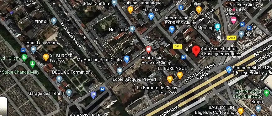 Permis auto Ecole à Clichy