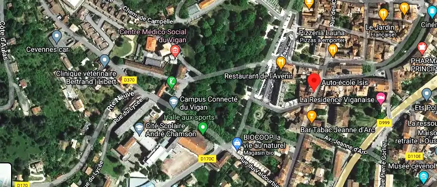 Permis auto Ecole à Le Vigan