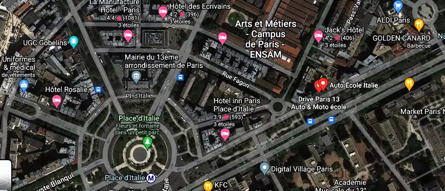 Permis auto Ecole à Paris