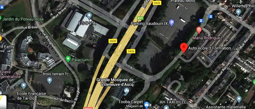 Auto école J Formation à Villeneuve-d'Ascq