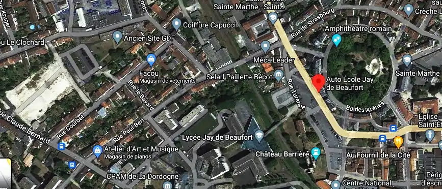 Permis auto Ecole à Périgueux