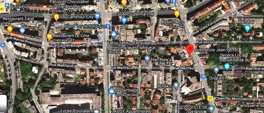 Permis auto Ecole à Grenoble