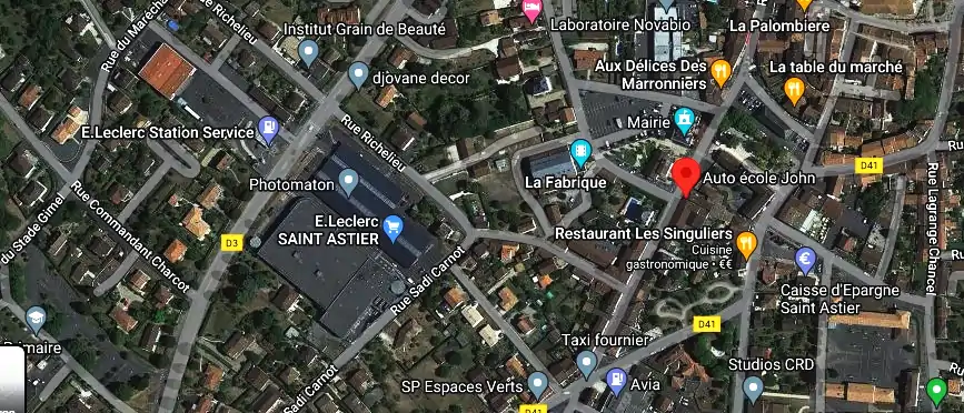 Permis auto Ecole à Saint-Astier