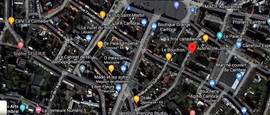 Permis auto Ecole à Cambrai