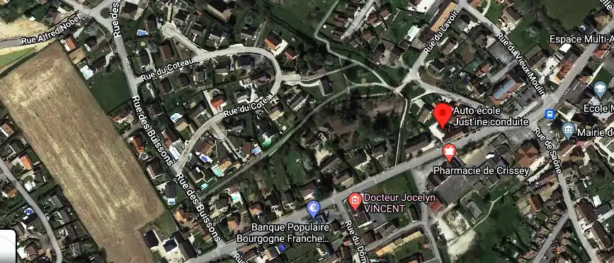 Permis auto Ecole à Crissey