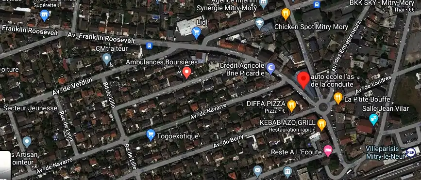 Permis auto Ecole à Mitry-Mory