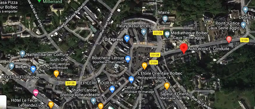 Permis auto Ecole à Bolbec