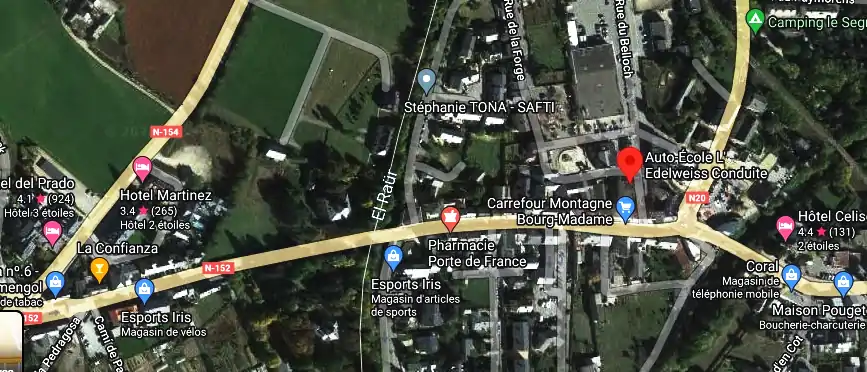 Permis auto Ecole à Bourg-Madame