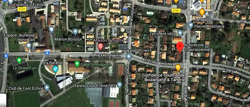 Permis auto Ecole à Échiré