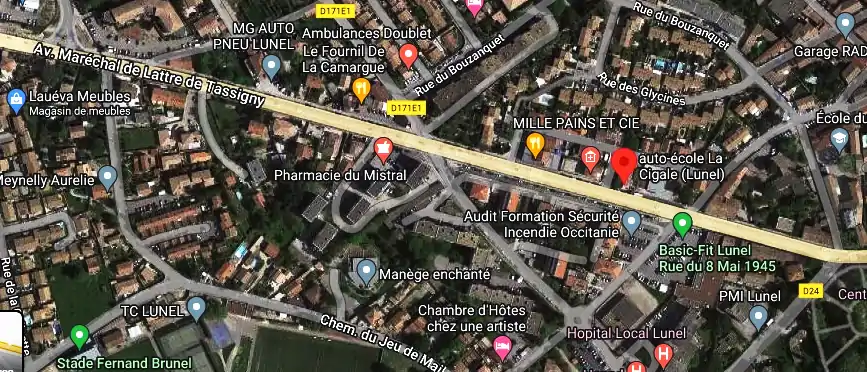 Permis auto Ecole à Lunel