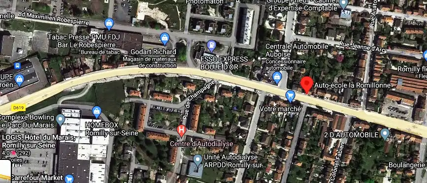 Permis auto Ecole à Romilly-sur-Seine