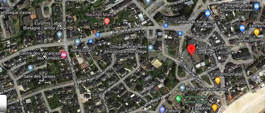 Permis auto Ecole à Larmor-Plage