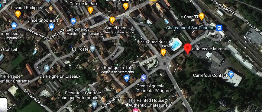 Permis auto Ecole à Châteauneuf-sur-Charente