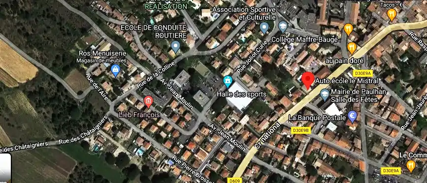 Permis auto Ecole à Paulhan