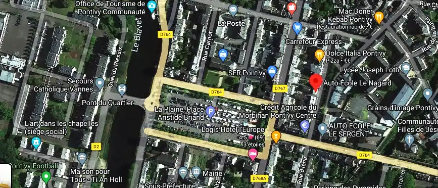 Permis auto Ecole à Pontivy