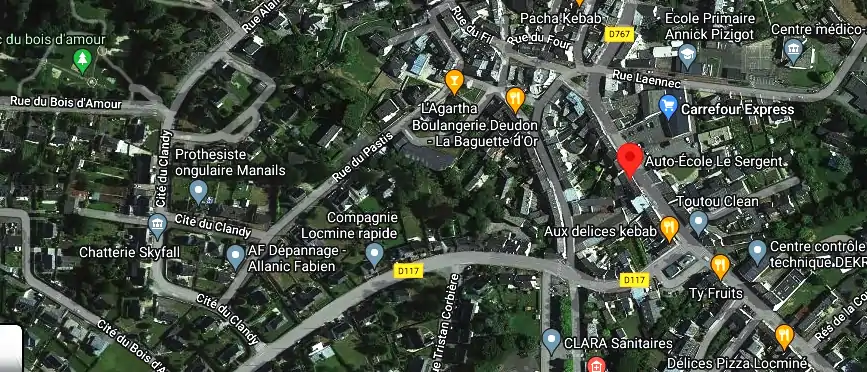 Permis auto Ecole à Locminé