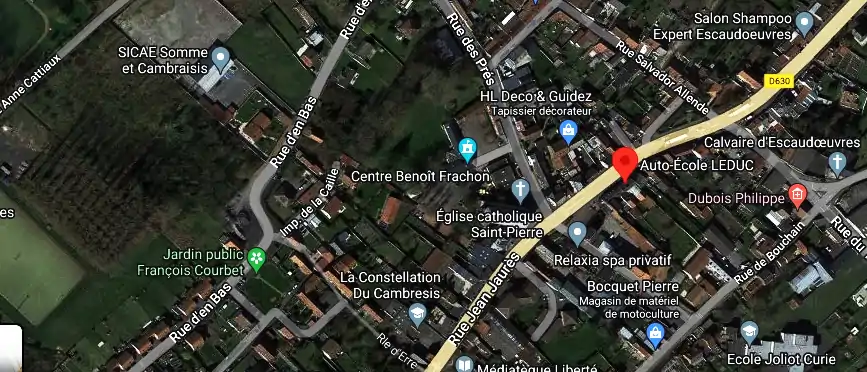 Permis auto Ecole à Escaudœuvres