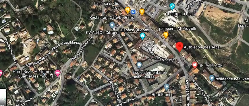 Permis auto Ecole à Les Arcs