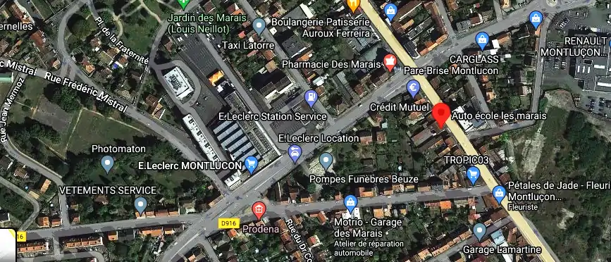 Permis auto Ecole à Montluçon