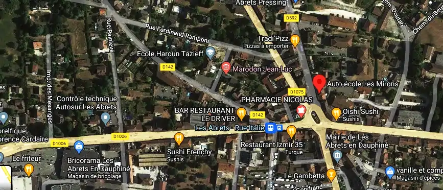 Permis auto Ecole à Les Abrets en Dauphiné