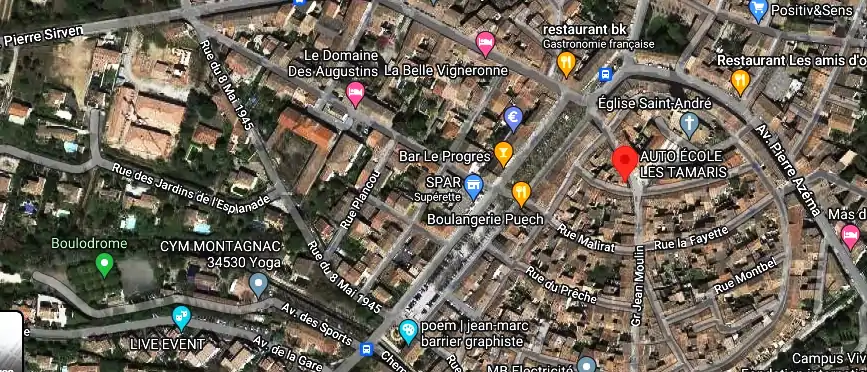 Permis auto Ecole à Montagnac