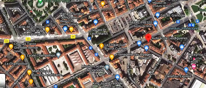 Permis auto Ecole à Grenoble