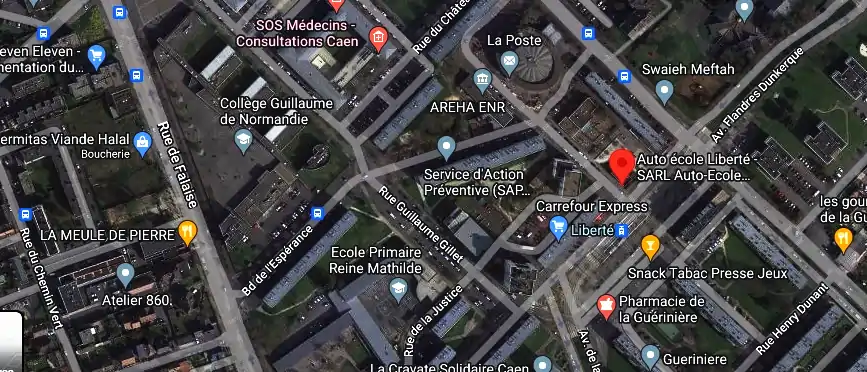 Permis auto Ecole à Caen