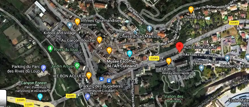 Permis auto Ecole à Villeneuve-Loubet