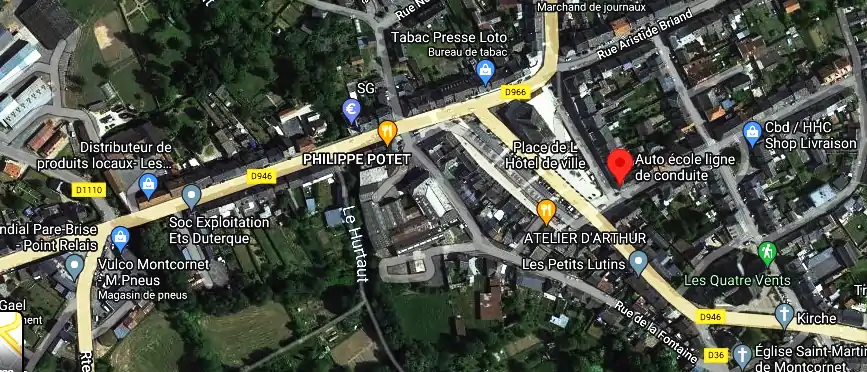 Permis auto Ecole à Montcornet