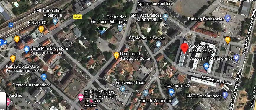 Permis auto Ecole à Albertville