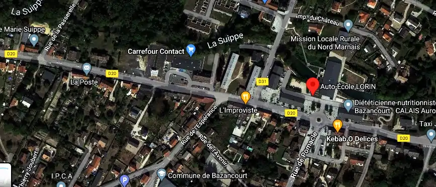 Permis auto Ecole à Bazancourt