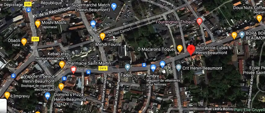 Permis auto Ecole à Hénin-Beaumont