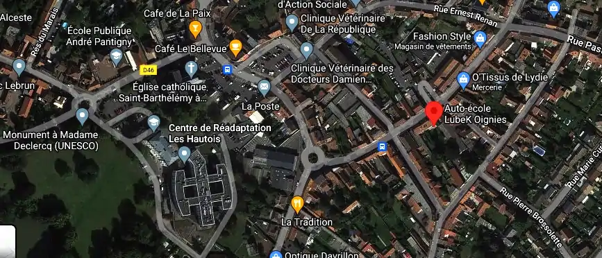 Permis auto Ecole à Oignies