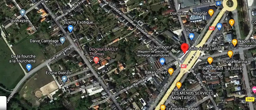 Permis auto Ecole à Châlette-sur-Loing