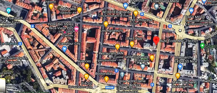 Permis auto Ecole à Nice