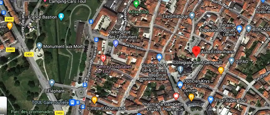 Permis auto Ecole à Toul