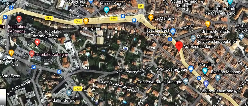 Permis auto Ecole à Aubagne