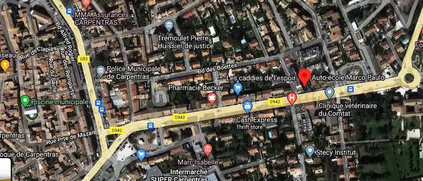 Permis auto Ecole à Carpentras