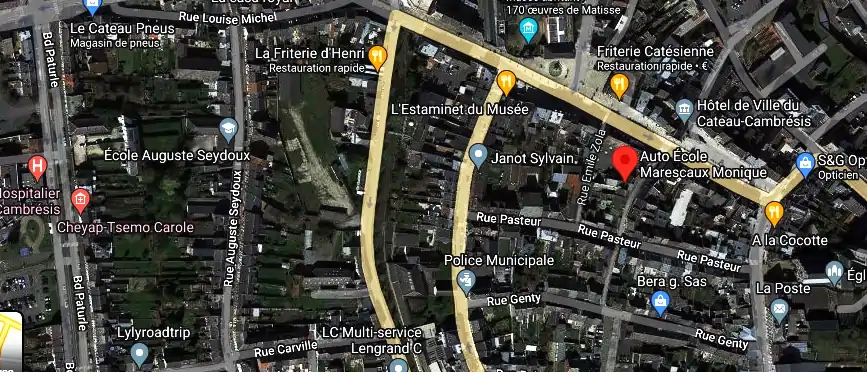 Permis auto Ecole à Le Cateau-Cambrésis