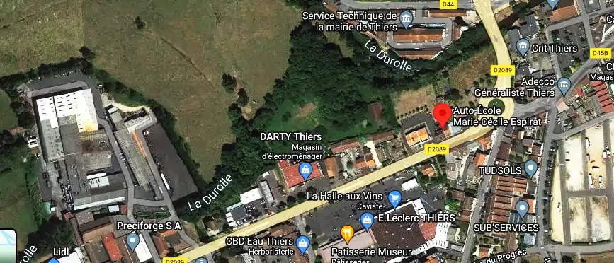 Permis auto Ecole à Thiers