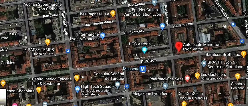 Permis auto Ecole à Lyon