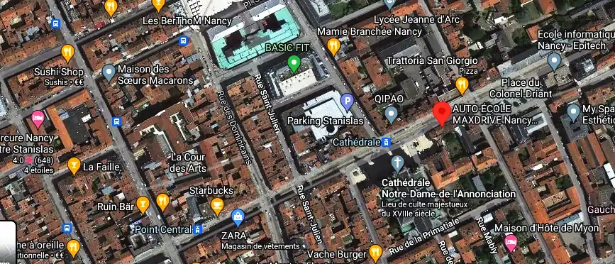 Permis auto Ecole à Nancy