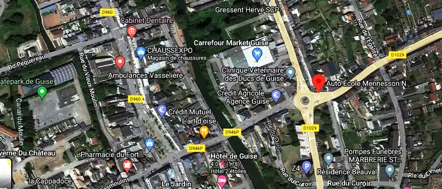 Permis auto Ecole à Guise