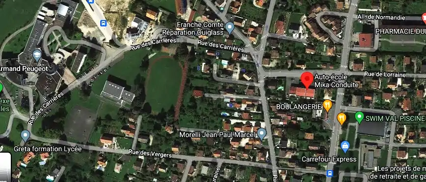 Permis auto Ecole à Valentigney