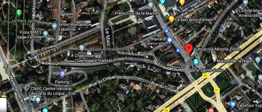 Permis auto Ecole à Châlons-en-Champagne