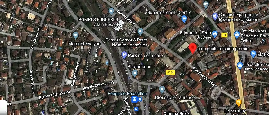 Permis auto Ecole à Le Péage-de-Roussillon